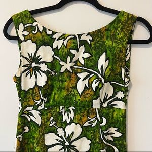 Vintage 70s Hawaiian Dress, Excellent Condition
